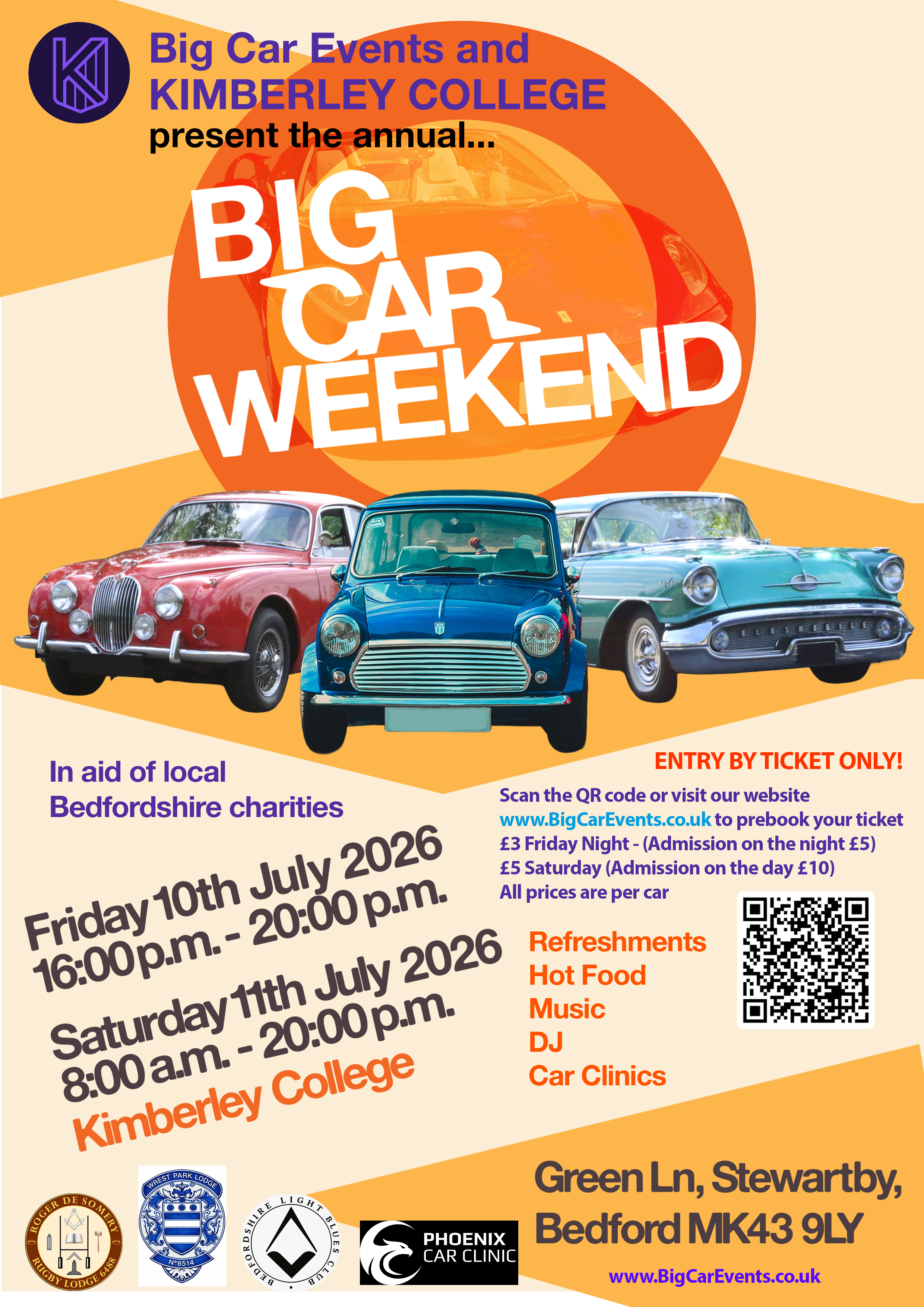 Big Car Weekend Poster